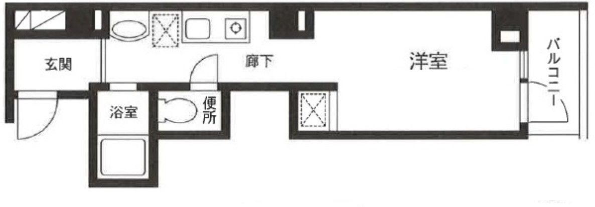 EXE日本橋の間取り|間取りです。