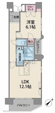 アビターレ駅南　春住小学校区の間取り|アビターレ駅南