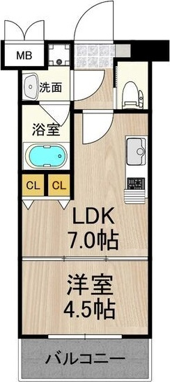 プレジオ西宮の間取り