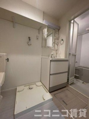 【独立洗面台】 | ハーモニーテラス西新井EAST | 別号室イメージの為、現状を優先致します。