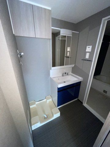 S-RESIDENECE押上Clairの洗面所|コンパクトで使いやすい洗面所