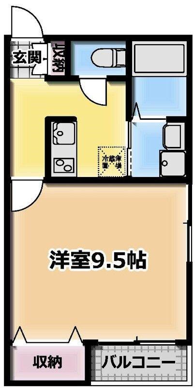 Ｃｈａｌｅｕｒ　Ｍａｉｓｏｎの間取り|間取りです。