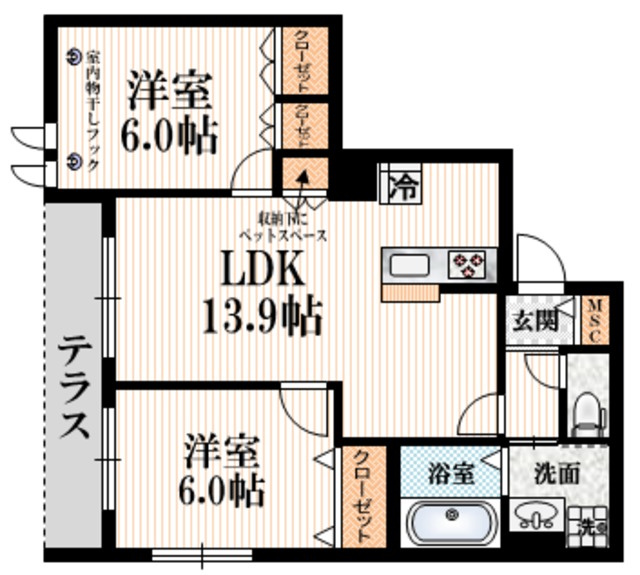 Ｇｒｏｗｉｎｇ　Ｔｒｅｅの間取り