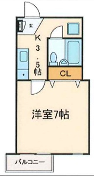 ホワイエカルムの間取り