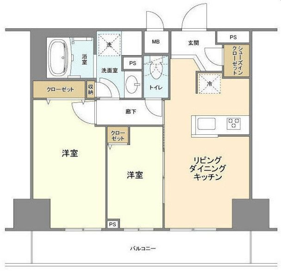 【間取り】 | ＢＬＥＳＳ蔵前 | 間取り