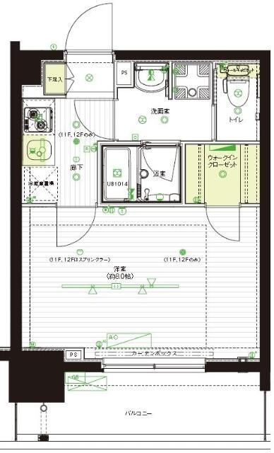 クレア田端プレミアレジデンスの間取り
