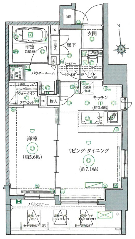 RELUXIA府中の間取り