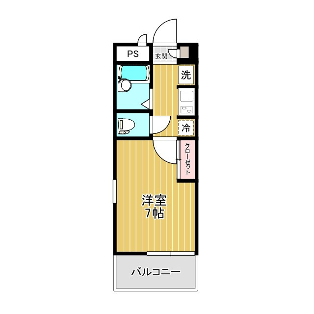 ヒルトップ樋川の間取り|間取図