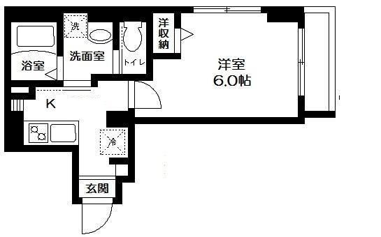 ジプソフィリアの間取り|間取りです。