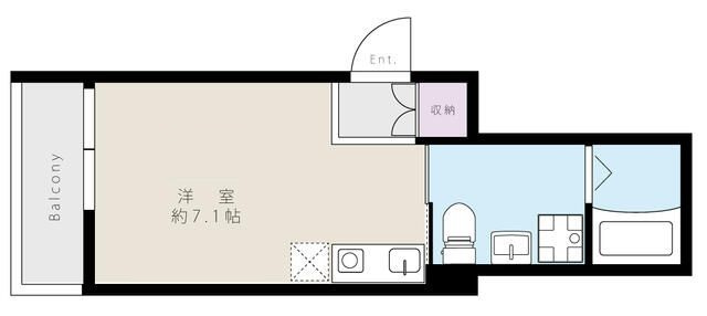 Ｉｎｄｉｇｏ　Ｌｏｔｕｓの間取り|間取りです。