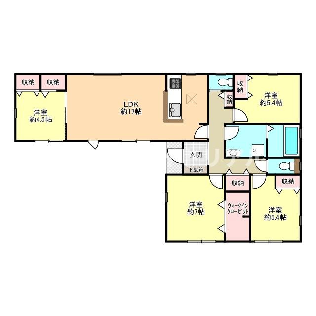 美濃加茂市本郷町9丁目　新築戸建　全10棟の間取り