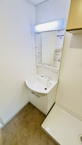 メゾネットみつるの洗面所