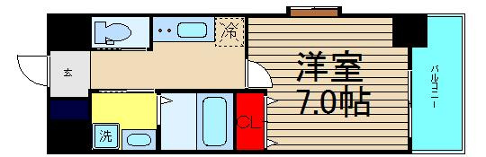 HuttenwerkeOsakaNambaの間取り
