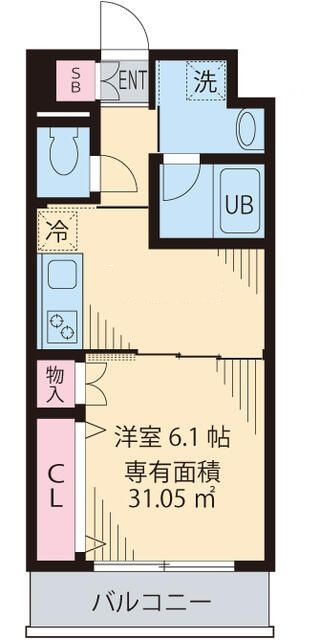 メゾンドソレイユⅤの間取り|間取りです。