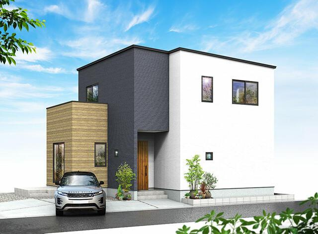沼津市大岡の新築一戸建|完成予想パース