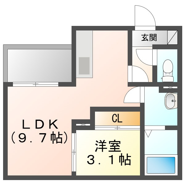 ＲＥＧＡＬＥＳＴ住吉の間取り