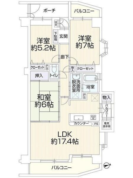 沼津市西沢田の中古マンション