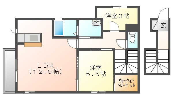 シャーメゾンアリアの間取り