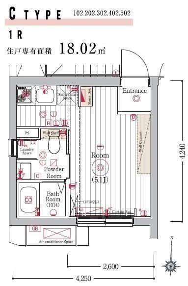 ＭＡＸＩＶｂａｓｉｃ大鳥居の間取り
