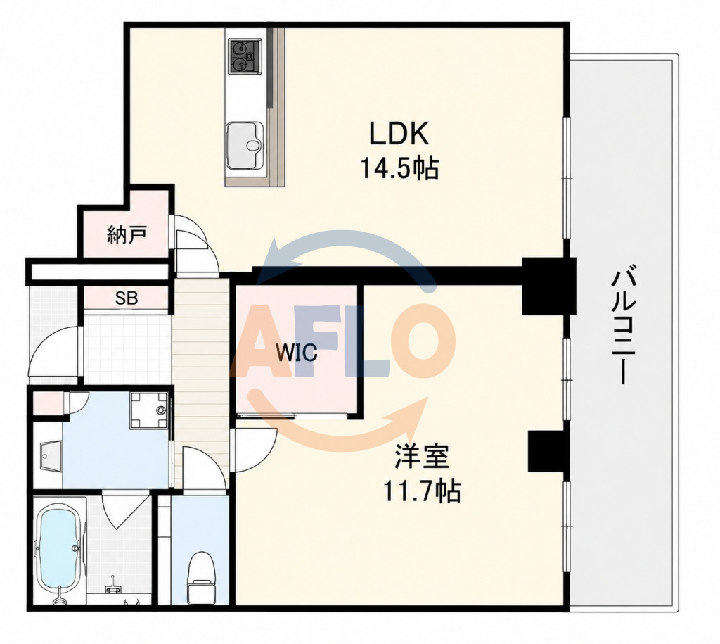 グランドメゾン新梅田タワー　大淀小学校区の間取り|グランドメゾン新梅田タワー　間取り