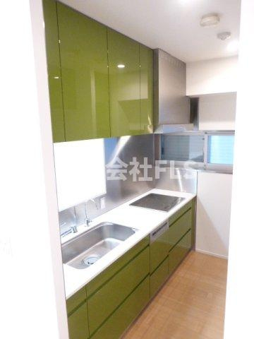 港区麻布十番３丁目の賃貸マンションのキッチン
