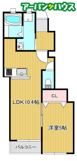 プティーシュシュ花尻北の間取り