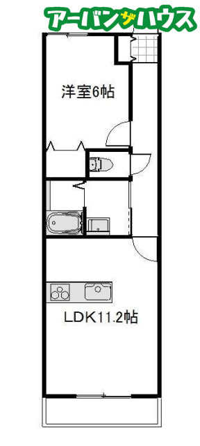 リバーサイド平井の間取り