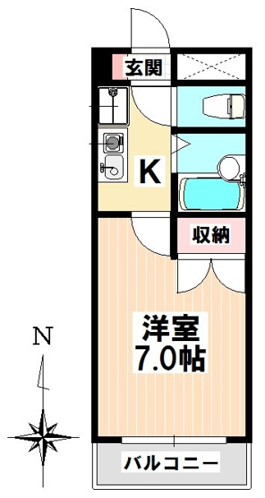 【間取り】 | セントラルハイツ元塩