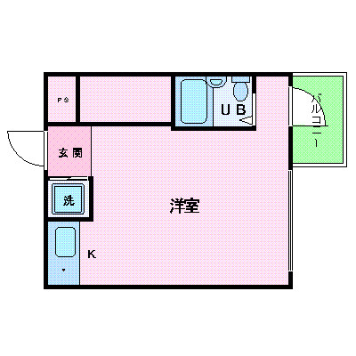 プレール潮見ピアクラブの間取り