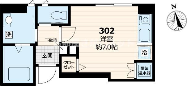 あざみビル【おとり物件なし】の間取り