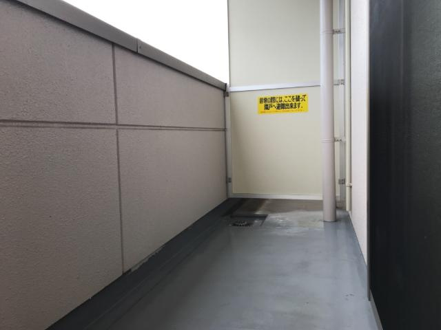 ディアコート下伊福のその他|ベランダ