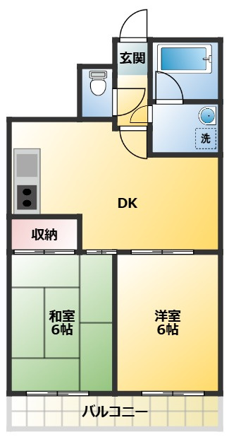 パークヒル西新井の間取り