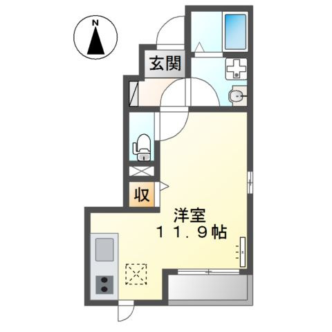 ラ・ペジーブルの間取り