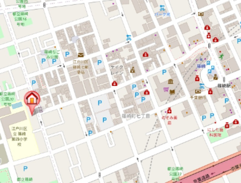 エスポワール壱番館の地図