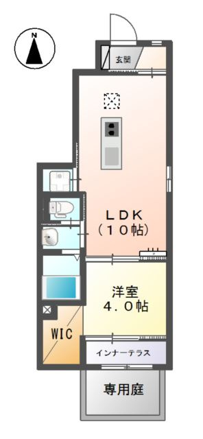 グランディール高山の間取り