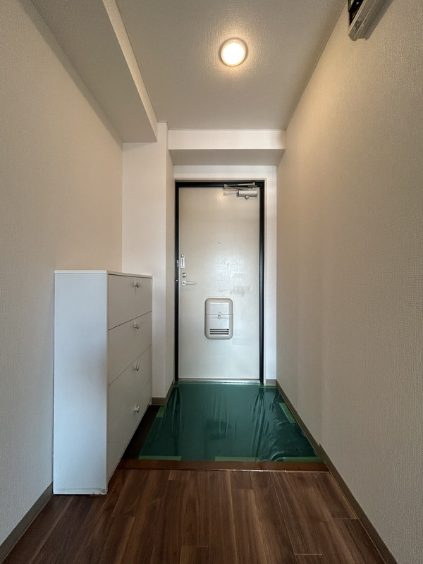 マンションアムールの玄関