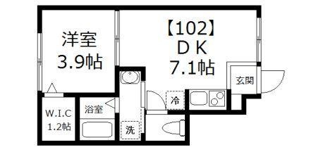 カーサ千住東の間取り