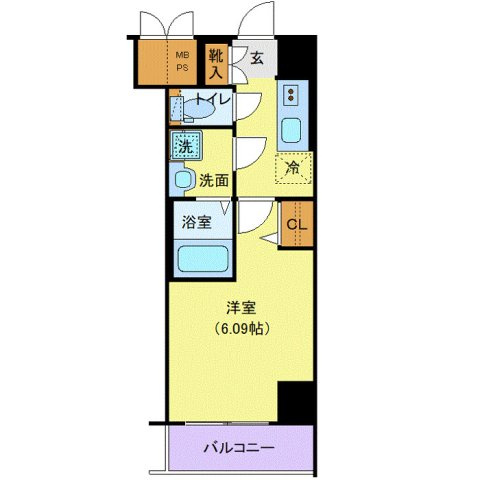MAXIV八王子DUEの間取り