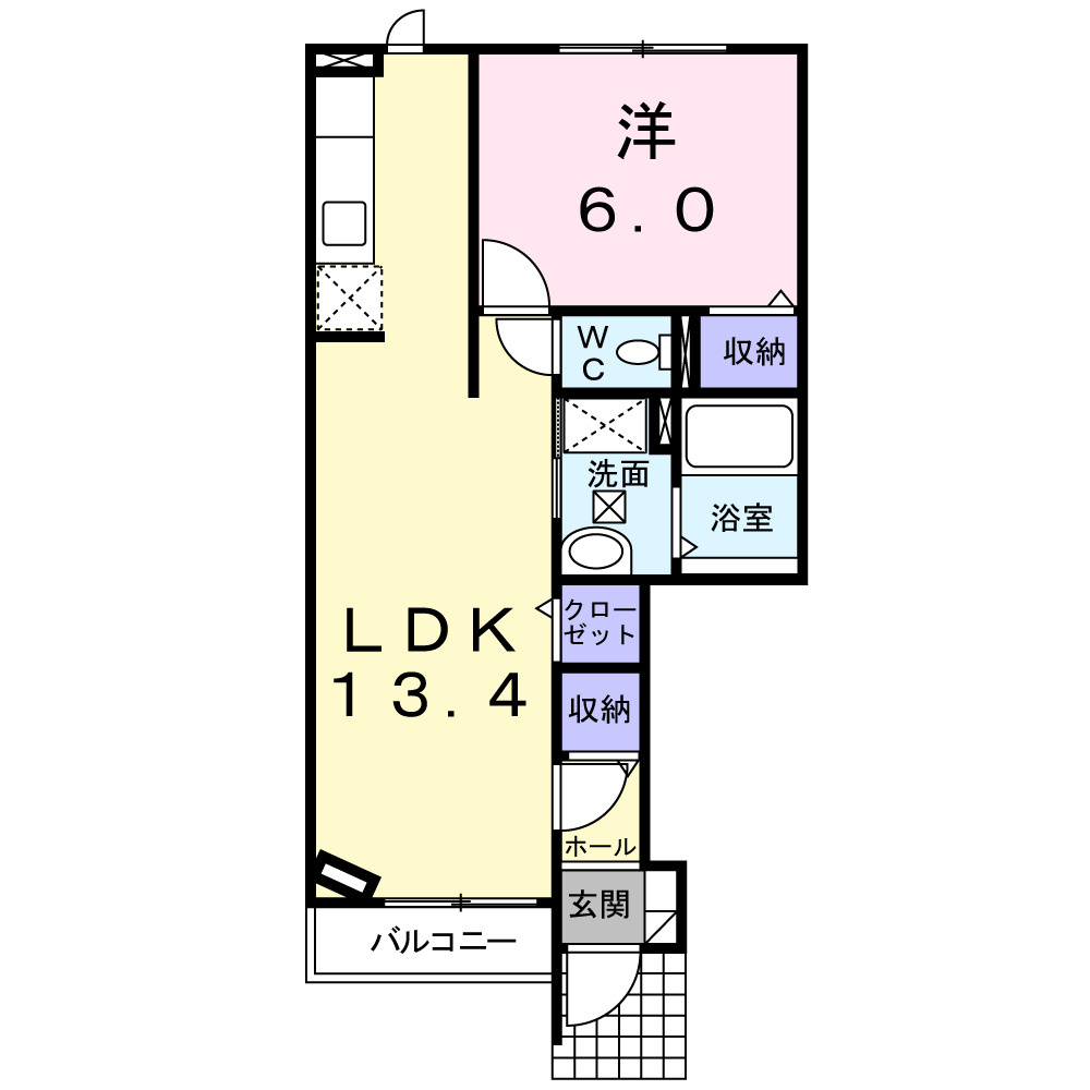 フィールドＳＫの間取り