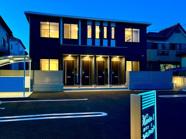 カリンⅠの外観|外観写真（夜）