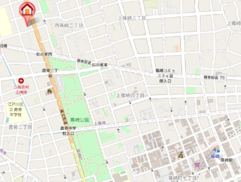 ピア・フェニックスの地図