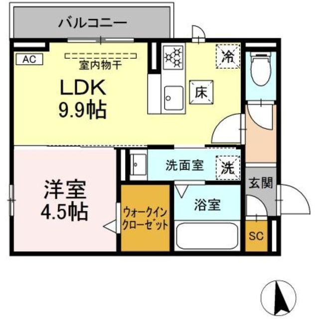 ＦＩＬＥＤＥＮの間取り