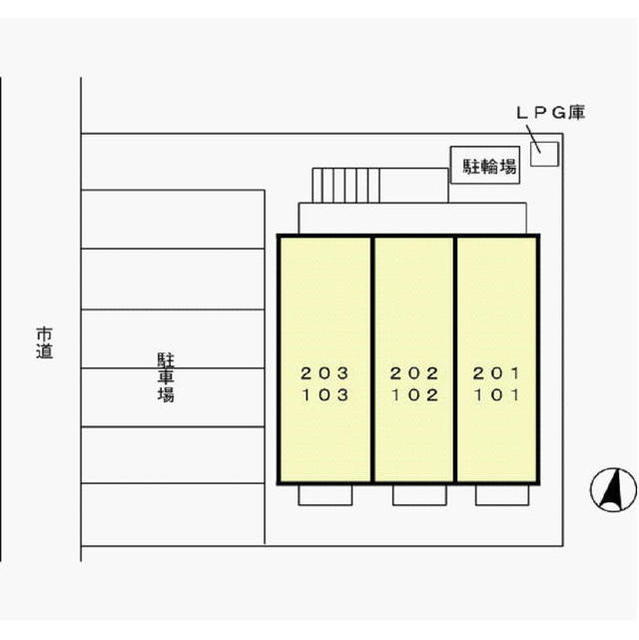 Ｄ’ＭＡＩＳＯＮ南塚の外観