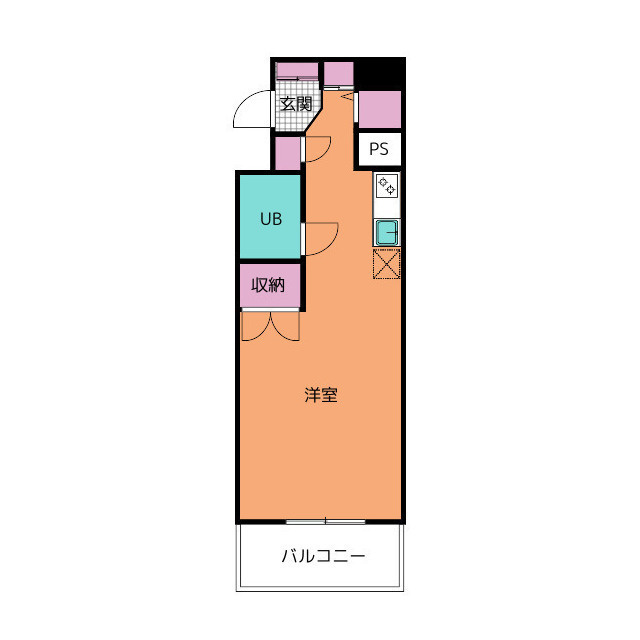 ヴィラ武智寿町の間取り