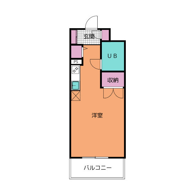 ヴィラ武智寿町の間取り