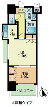 【間取り】 | RJRプレシア南福岡