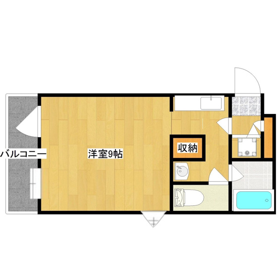 【間取り】 | 大産西公園マンション