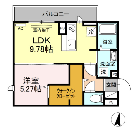 【間取り】 | グラン・アイオ　Ａ棟