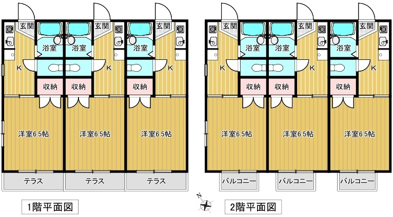 サクシードSBの間取り