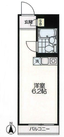 ライオンズマンション椎名町の間取り